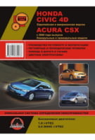 Honda Civic з 2006 р. Acura CSX. Керівництво по ремонту та експлуатації - ACURA