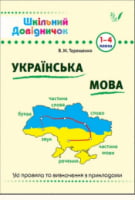 Українська мова 4 клас. Довідник школяра. Терещенко В. М. (нова програма 2015 рік). - Українська мова четвертий клас