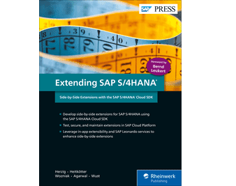 Extending SAP S/4HANA: Side-by-Side Extensions with the SAP S/4HANA Cloud SDK - Системи обліу SAP