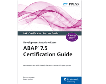 ABAP 7.5 Certification Guide - The SAP-Endorsed Certification Series - Системи обліу SAP