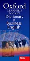 Словник Oxford Learner's Pocket Dictionary of Business English