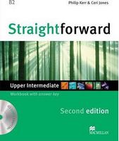Підручник Straightforward 2nd Edition Upper Intermediate Workbook with Key + CD