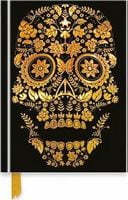 Gold Sugar Skull (Foiled Journal) - Канцтовары