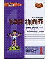 ОСНОВИ ЗДОРОВ'Я рз 1 кл до підр. БехНОВА ПРОГРАМА - Основи здоров'я 1 клас