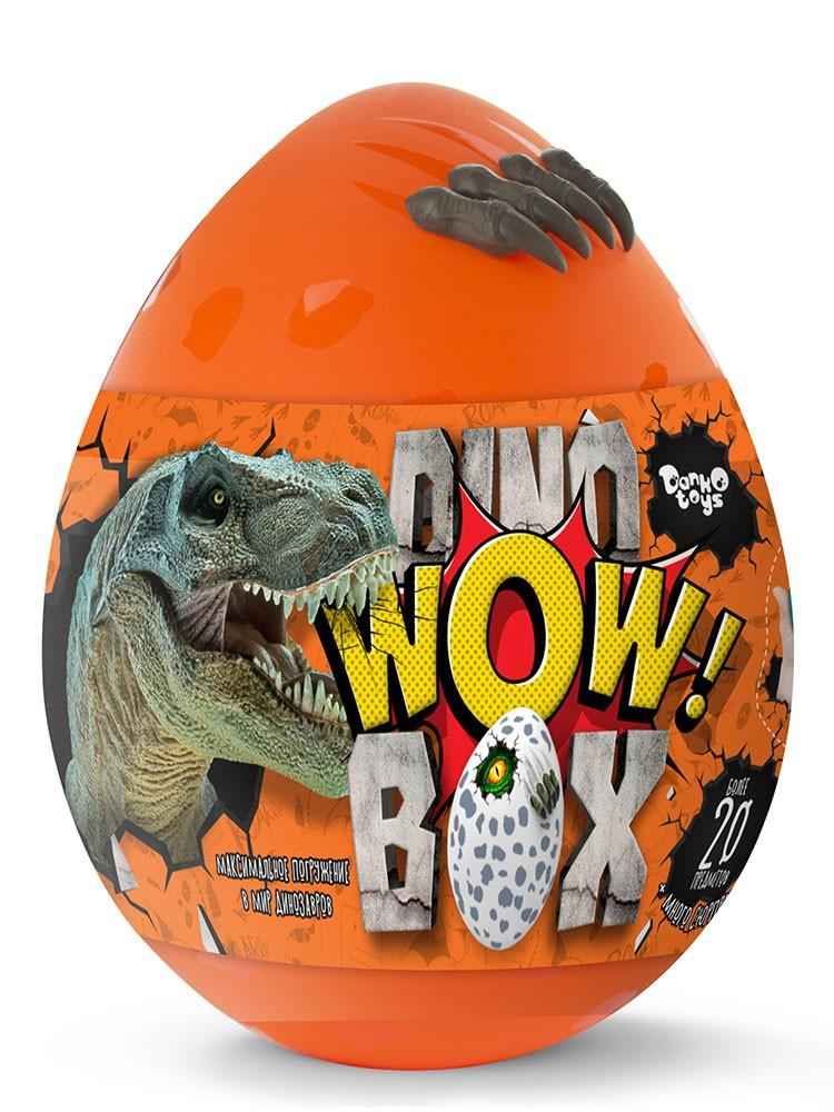 Детский игровой набор для творчества Яйцо Динозавра Dino WOW Box Danko Toys