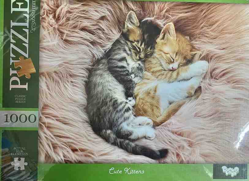 Пазлы 1000 элементов Cute Kittens Danko Toys