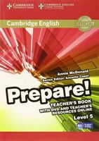 Cambridge English Prepare! Level 5 TB with DVD and Teacher's Resources Online - Cambridge English Prepare!