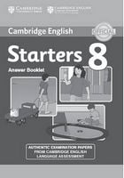 Cambridge YLE Tests 8 Starters Answer Booklet - Cambridge Young Learners English Tests