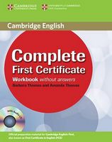 Complete First Certificate WB without answers with Audio CD - Иностранные языки