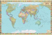 Політична карта світу , м-б 1:22 000 000 - Политические карты