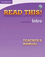 Read This! Intro  Teacher's Manual with Audio CD