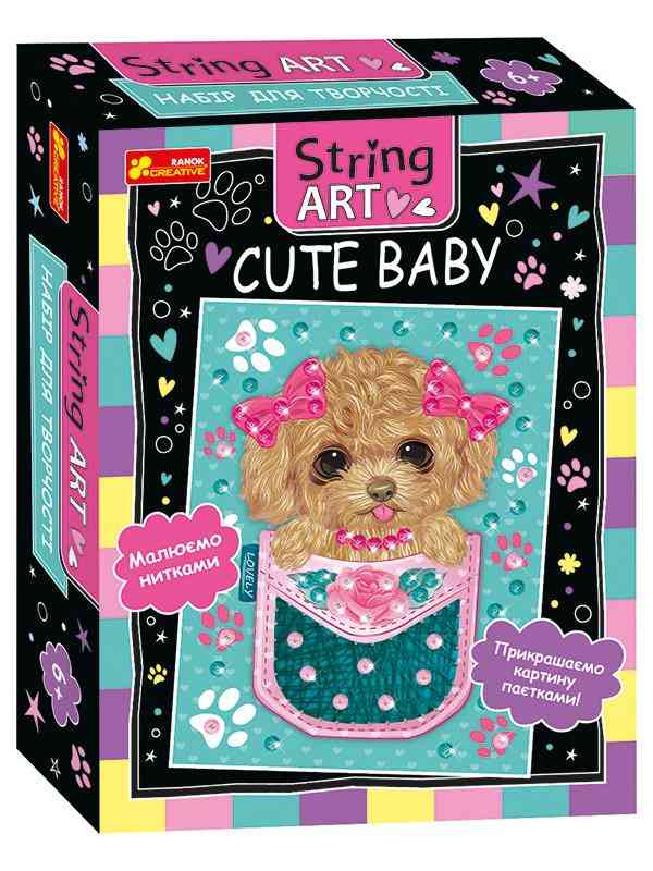 Набір для творчості String ART Cute baby