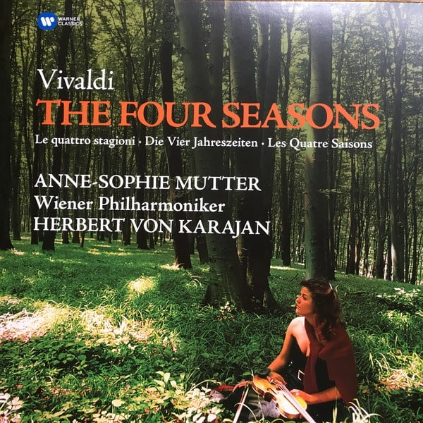 Vivaldi - Anne-Sophie Mutter, Wiener Philharmoniker, Herbert von Karajan – The Four Seasons / Le Quattro Stagioni / Die Vier Jahreszeiten / Les Quatre Saisons (Vinyl)
