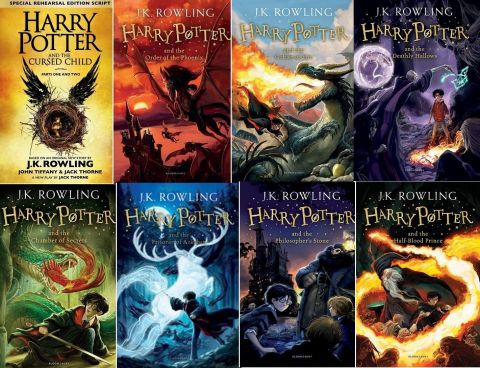 Комплект книг Harry Potter англійською мовою (оригінал) - фото 1