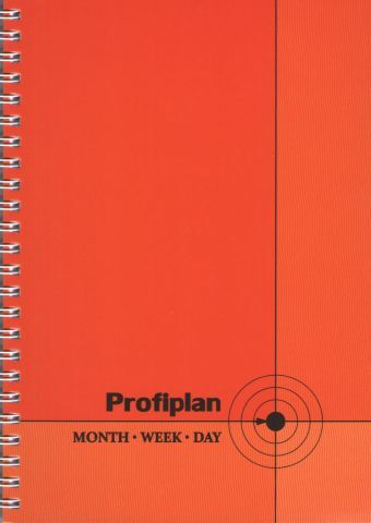 Блокнот ProfiPlan А6, квартальний, недатир. (Червоний) - фото 1