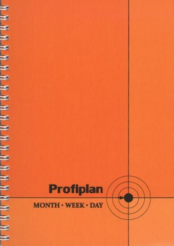 Блокнот ProfiPlan А6, квартальний, недатир. (Помаранчевий) - фото 1