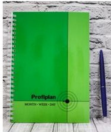 Блокнот ProfiPlan А5, квартальный, недатир. (зеленый) - фото 1