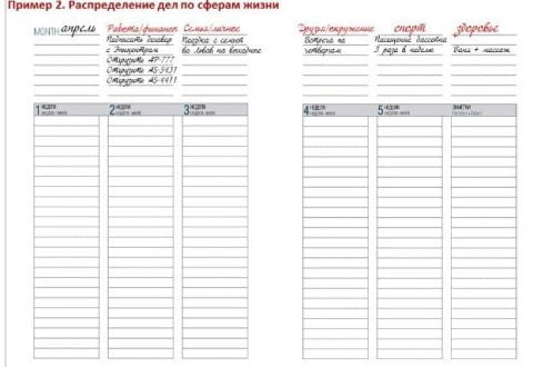 Блокнот ProfiPlan А5, квартальный, недатир. (цветной) - фото 3