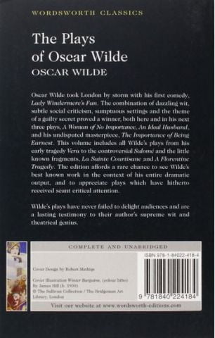 The Plays Of Oscar Wilde - фото 1