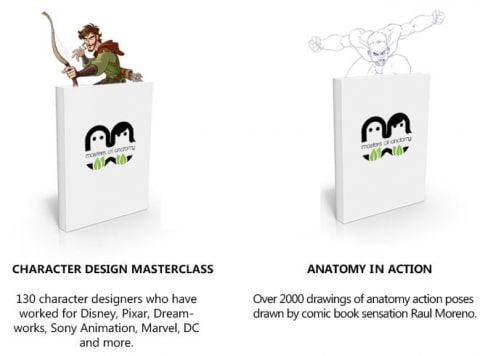 Book 2 & 3. Character Design Masterclass & Anatomy In Action - фото 1