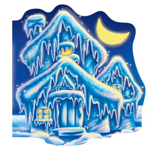 на ялинку (м) : Крижана хатинка