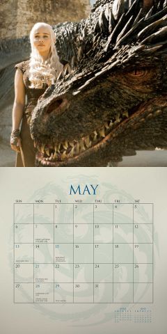 Game of Thrones 2018 Wall Calendar - фото 3