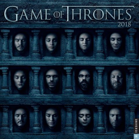 Game of Thrones 2018 Wall Calendar - фото 1