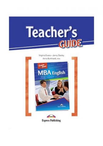 CAREER PATHS MBA ENGLISH (ESP) TEACHER'S GUIDE