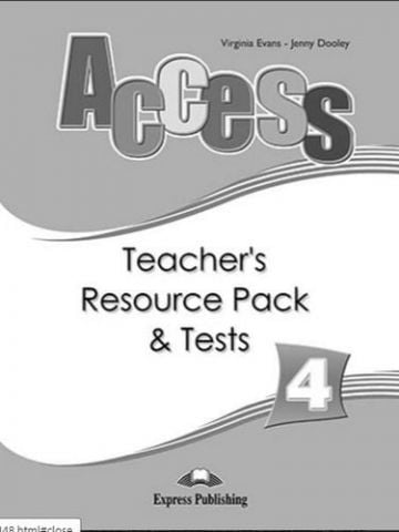ACCESS 4 teacher's Resource Pack & Tests