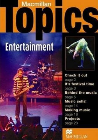 Підручник Macmillan Topics Pre-intermediate : Entertainment