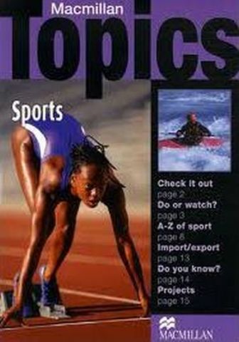 Підручник Macmillan Topics Beginner Plus : Sports