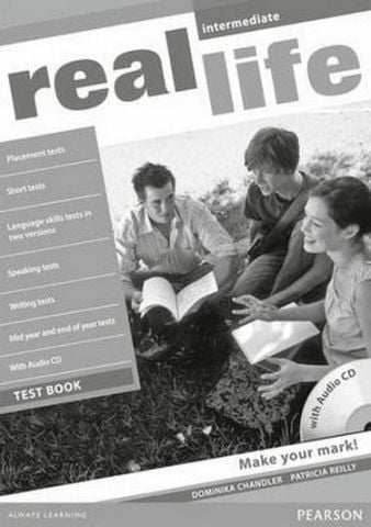 Real Life Intermediate Test Book + CD