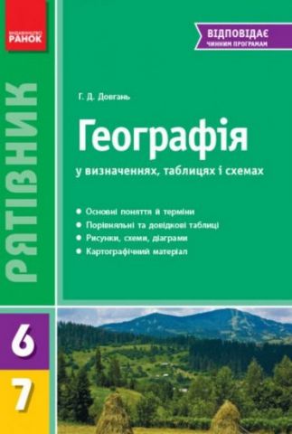 СП Географія у визн.табл. 6-7 кл. (Укр) НОВА ПРОГРАМА