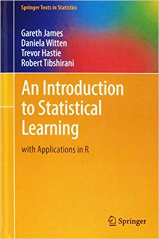 An Introduction to Statistical Learning: with Applications in R (Springer Texts in Statistics) 1st ed. - фото 1