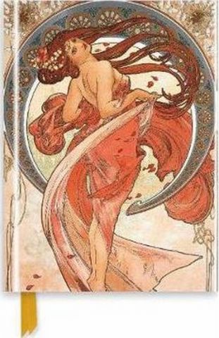 Mucha: The Arts, Dance (Foiled Journal) - фото 1