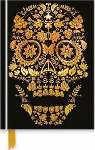 Gold Sugar Skull (Foiled Journal) - фото 1