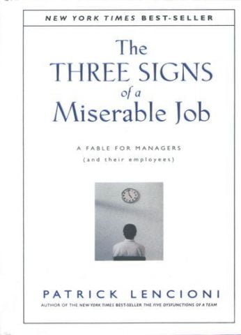 The Three Signs Of A Miserable Job - фото 1