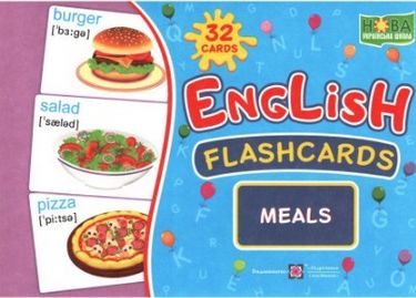 Комплект флеш-карток з англійської мови. Їжа - фото 1