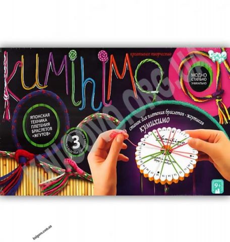 Японська техніка плетіння браслетів Кумихимо Код KMX02...