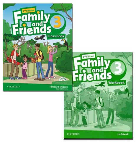 Підручник Family and Friends 3 Class Book та Робочий зошит Family and Friends 3 Naomi Simmons Oxford University Press - фото 1