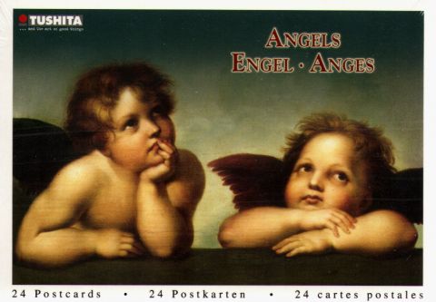 Набор почтовых открыток Angels. Engel. Anges. - фото 1