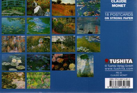 Набор почтовых открыток Claud Monet - фото 1