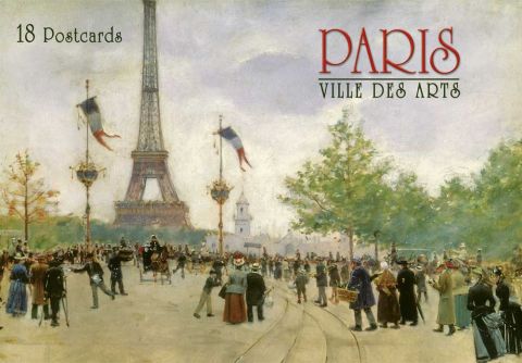 Набор почтовых открыток  Paris, Ville des Artes - фото 1