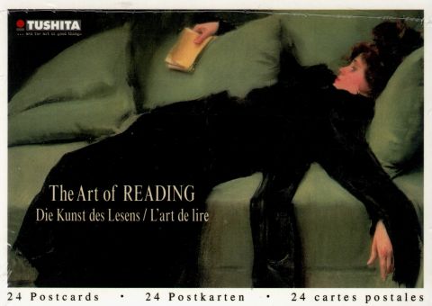 Набор почтовых открыток The art of Reading. Die Kunst des Lesens - фото 1