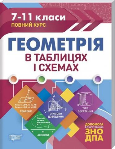 Геометрія в таблицях і схемах. 7-11 класи