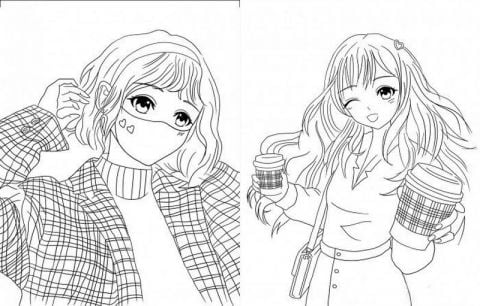 #girls #fashion #manga - фото 2