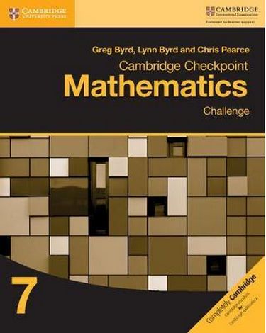 Cambridge Checkpoint Mathematics 7 Challenge Workbook - фото 1
