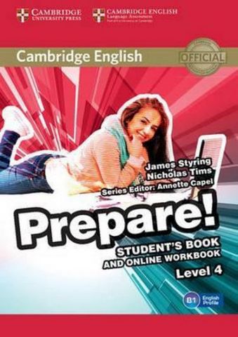 Cambridge English Prepare! Level 4 SB and online WB...