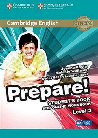 Cambridge English Prepare! Level 3 SB and online WB...