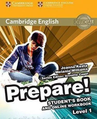 Cambridge English Prepare! Level 1 SB and online WB...